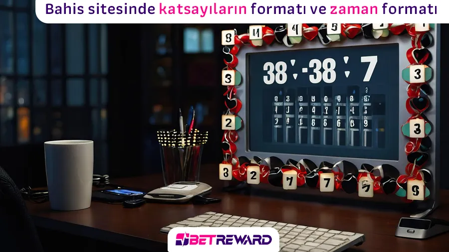 Bahis sitesinde katsayilarin formati ve zaman formati